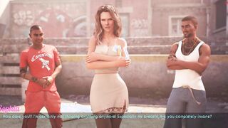 AWAM - SOPHIA GET NAILED BY bbcs INSIDE THE ALLEY