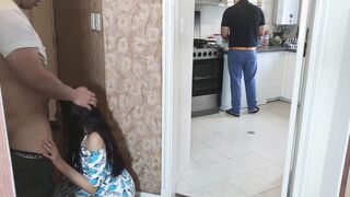 Fiance Likes Being Banged! Next To Her Cuckold Hubby Because