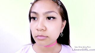 Sexy brunette Model fucked by long cock in studio