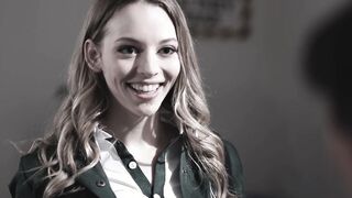 Teen cheerleader passed her first test