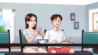 Summertime Saga - Jenny asked me to help her take nudes