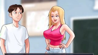 Summertime Saga - Jenny asked me to help her take nudes