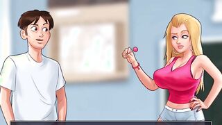 Summertime Saga - Jenny asked me to help her take nudes