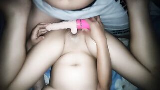 she has a tiny sex toy and she wants to use it