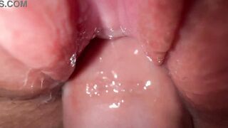 Extremely close up plowed tight teens cunt, Incredible creamy cunt