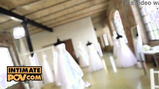 pov - Taking the virginity of a bridal Goddess starring