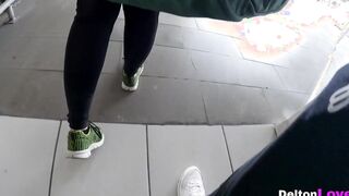 Gym partner wants penis inside the outside restroom