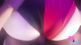 Harley Quinn with monstrous butt plowed doggy style