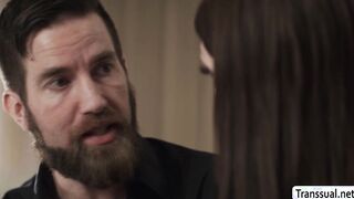 Stepfather analed crying TS stepdaughter