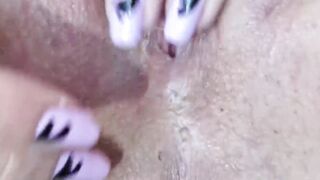 Intense Closeup Twat gaping amateur film