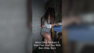 StepMother Howling First Anal Sex With StepSon Inside The Kitchen 4K