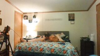 Satin Lady lets JRock play with the dildos.