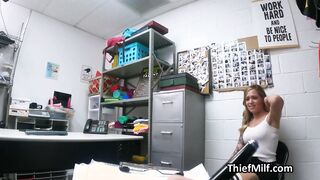 Female officer gets horny during strip search