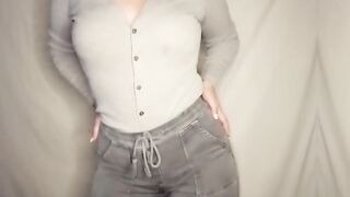 just dancing) just eating candy) to the music) showed underwear))