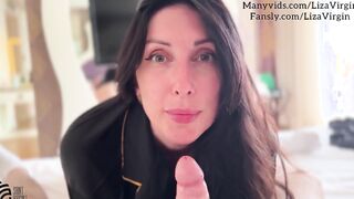 Stepmom cheated with her stepson and get a mouthful
