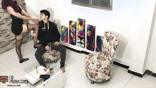 I practice sexual dance with my stepbrother and I end