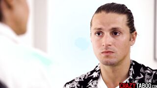 Big tits nurse fucks big cock student