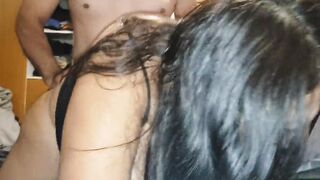 Real Private BBW into 3 way hubby cuckolding