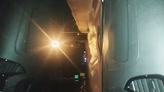 GENUINE Lost into the road and getting information from stranger NO UNDERWEAR