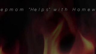 Stepmom Helps with Homework -LADY FYRE pov TABOO