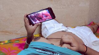 Rakhi unique stepsister get banged! while watching porn videos alone