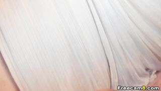 Cute Blonde is a Hot Cock Sucker