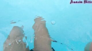 OUTDOOR POOL CUM BUT NOBODY VIEW HER