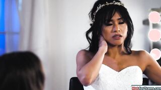 Busty shemale Korra Del Rio fucks bride