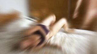 Selena's morning bed games with fun