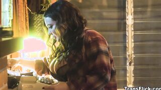 Tori joins Natasha in using her favorite toy