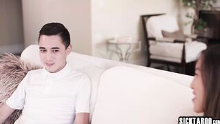 Lucky guy fucked virgin Asian stranger