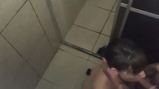 I took the Bombshell stepmom nude inside the shower and boned her