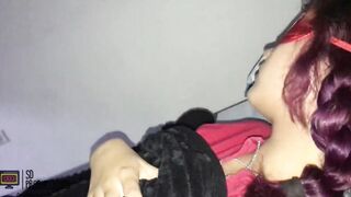 Record my stepsister while she is lying down and fucked her