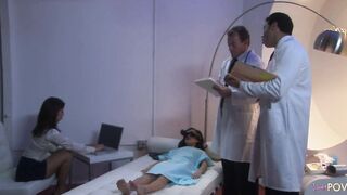 VR therapy for her unwilling lesbo desires is cured with a virtual simulation les sex session