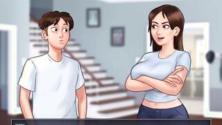 Summertime Saga - Debbie masturbated and called out my name