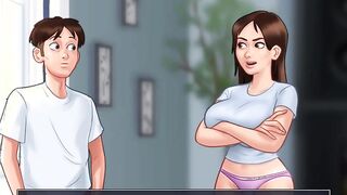 Summertime Saga - Debbie masturbated and called out my name