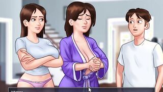 Summertime Saga - Debbie masturbated and called out my name