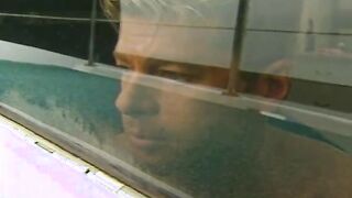 Freaky lesbians put fake dicks on the moving ship