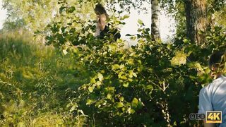 OLD4K. bimbos cant resist naughty drive and gets drilled by