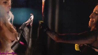 Sensual Dyke Anna Chambers Strap On Fucks Big Tit Alix Lynx