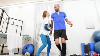 Screwing Physio! Flick With Brian Ragnastone, Josephine Jackson - Brazzers Official