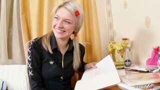 Slender Step Sister Jasmine Seduce to First Anal Sex by