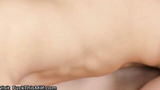 STEP MOM Chubby big tits cougar housewife lets younger guy cum
