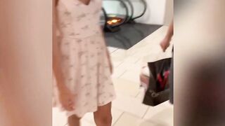 met a slutty girl in a mall