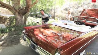 Roadside Assistance Scene With Jessy Jones, Kendra Sunderland - Brazzers Official