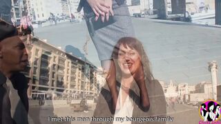 beauty Cougar Célia from Marseille rough banged! into the booty
