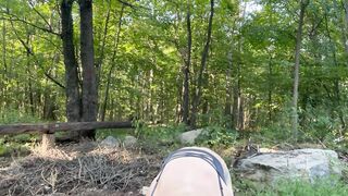 Washing My Body After Hiking