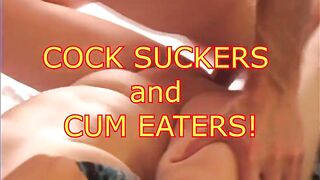 Snatch, Penis and Cum sucking off BOYS