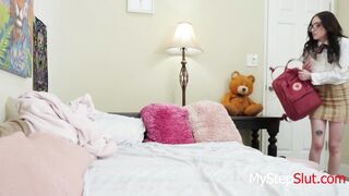 Pervy dad sets up a camera to spy on step daughter-