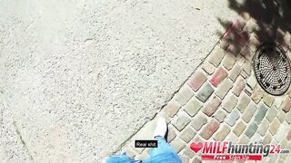 Hottie outside boned with Harleen van Hynten! milfhunting24.com